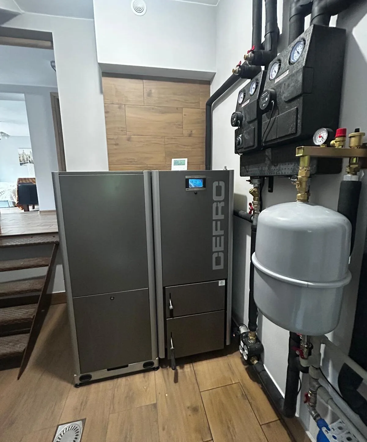Kotłownia z kotłem Defro Gamma 20 kW, zdjęcie 3