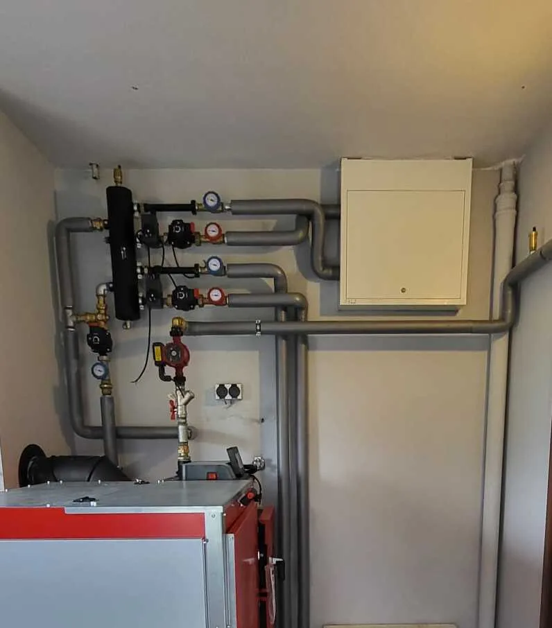 Kotłownia z kotłem Defro Komfort Ekopell 12 kW, zdjęcie 5